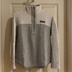 Vineyard Vines Quilted Quarter Zip Shep Shirt